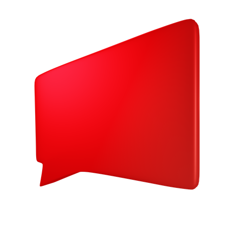 Speech Bubble  3D Icon