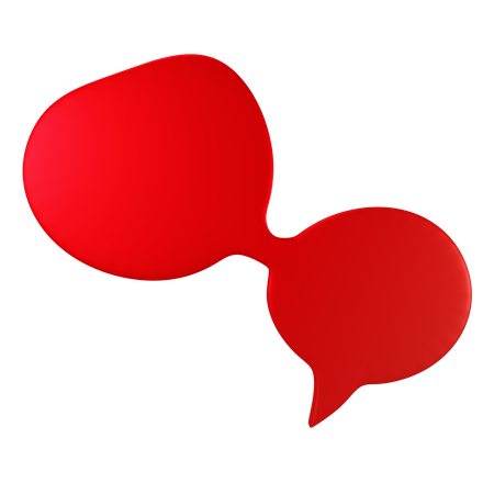 Speech Bubble  3D Icon