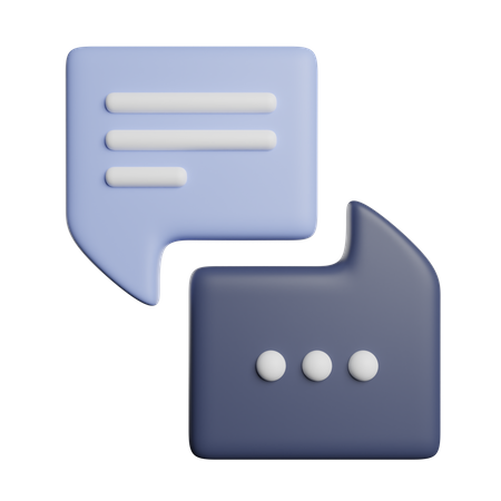 Speech Bubble  3D Icon