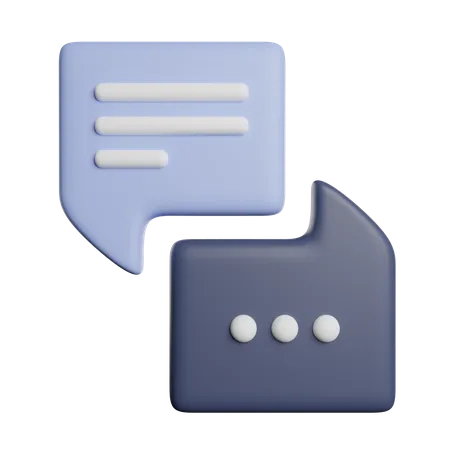 Speech Bubble  3D Icon