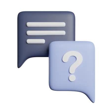 Speech Bubble  3D Icon