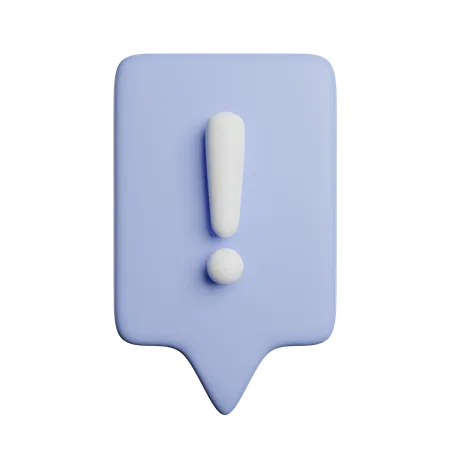 Speech Bubble  3D Icon