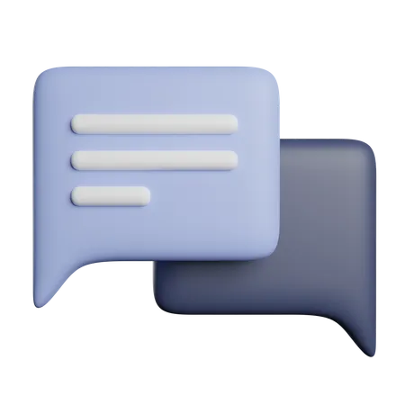 Speech Bubble  3D Icon