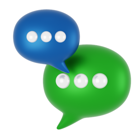 Speech Bubble  3D Icon