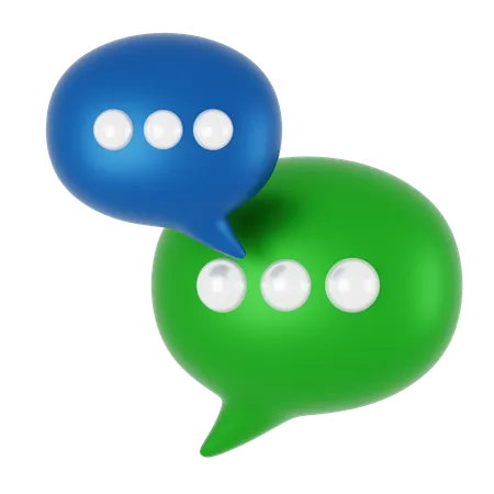 Speech Bubble  3D Icon