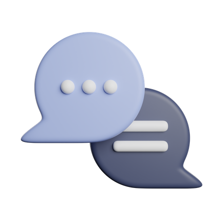 Speech Bubble  3D Icon