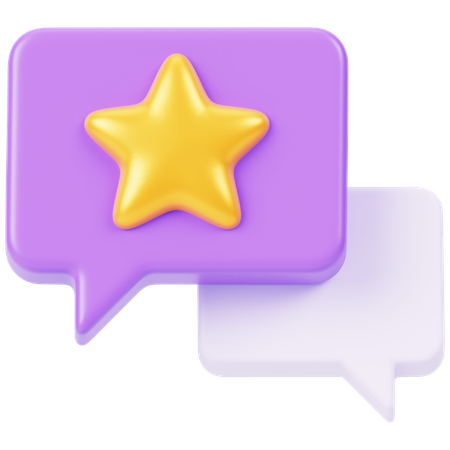 Speech Bubble  3D Icon