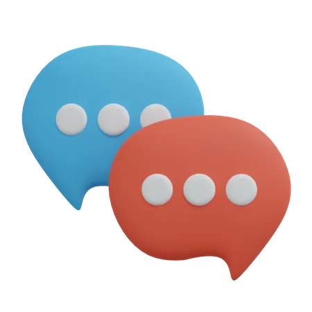 Speech Bubble  3D Icon