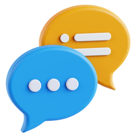 Speech bubble  3D Icon