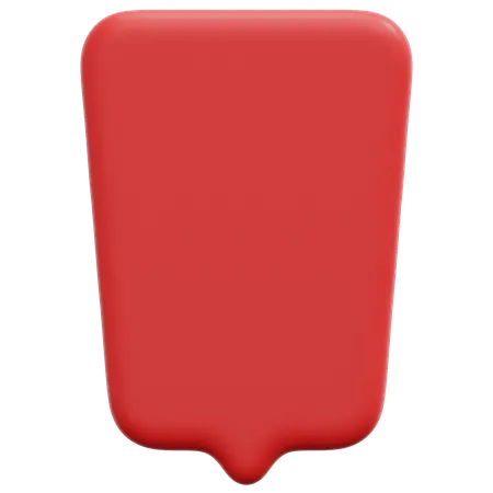 Speech Bubble  3D Icon