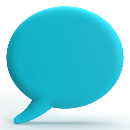 Speech Bubble  3D Icon