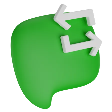 Speech Bubble  3D Icon