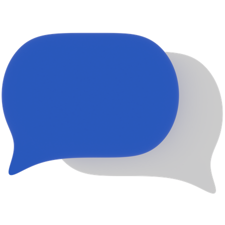 Speech Bubble  3D Icon