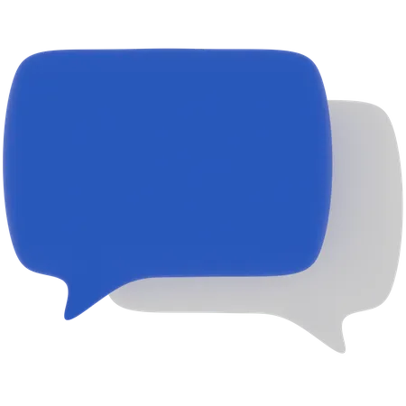 Speech Bubble  3D Icon