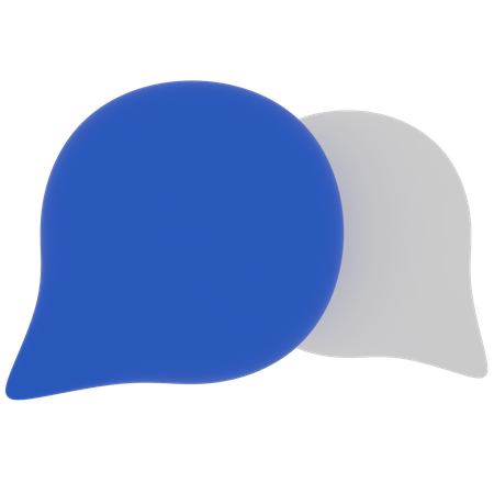 Speech Bubble  3D Icon