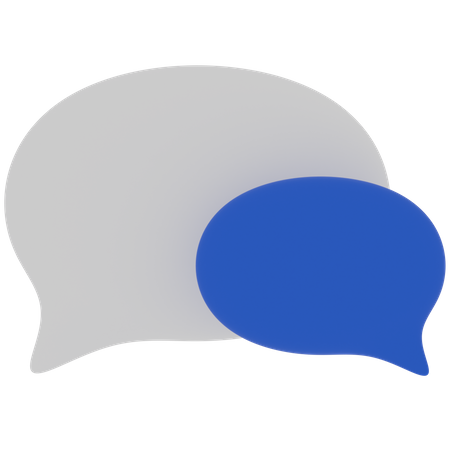 Speech Bubble  3D Icon