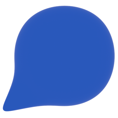 Speech Bubble  3D Icon