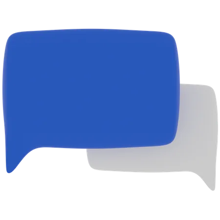 Speech Bubble  3D Icon