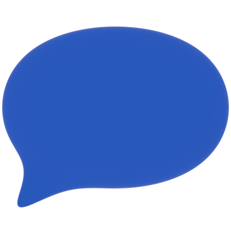 Speech Bubble  3D Icon