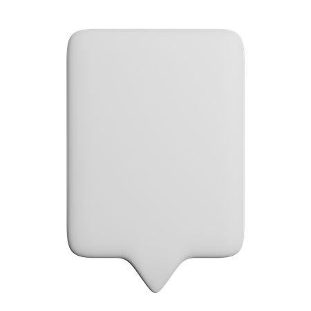 Speech Bubble  3D Icon