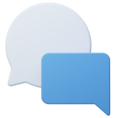 Speech Bubble  3D Icon