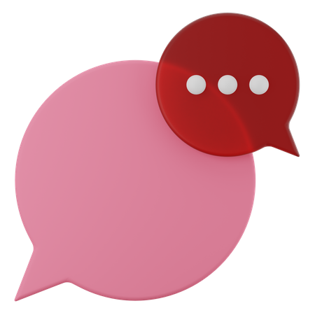 Speech Bubble  3D Icon