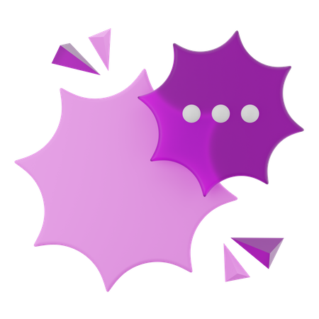 Speech Bubble  3D Icon