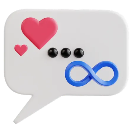 Speech Bubble  3D Icon