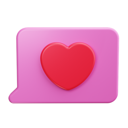 Speech bubble  3D Icon