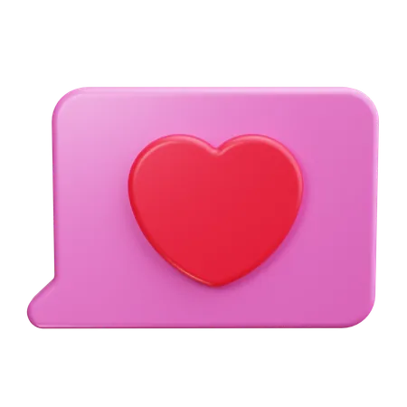 Speech bubble  3D Icon