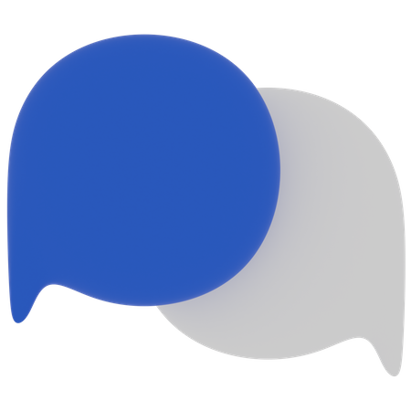 Speech Bubble  3D Icon