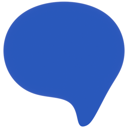 Speech Bubble  3D Icon