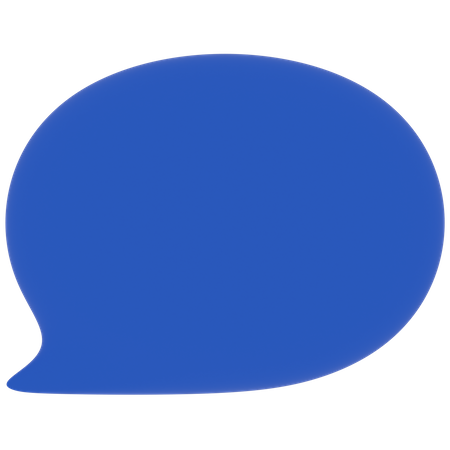 Speech Bubble  3D Icon