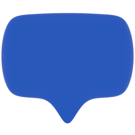 Speech Bubble  3D Icon