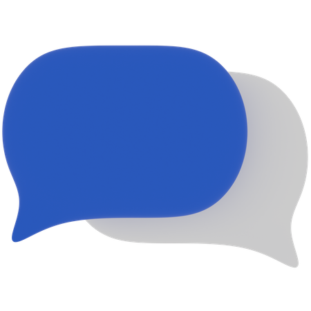 Speech Bubble  3D Icon