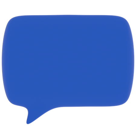 Speech Bubble  3D Icon