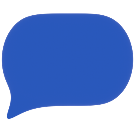 Speech Bubble  3D Icon