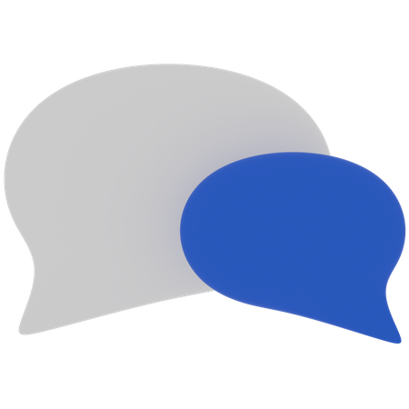 Speech Bubble  3D Icon