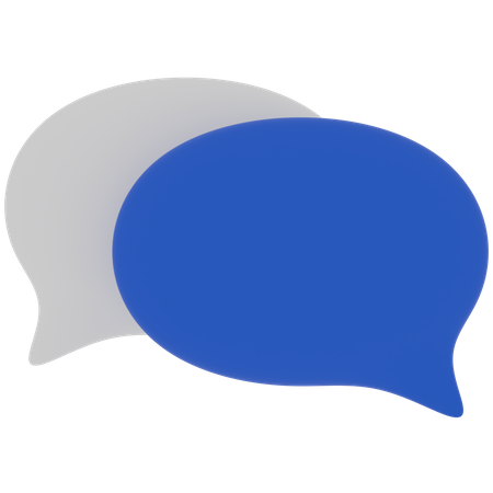 Speech Bubble  3D Icon