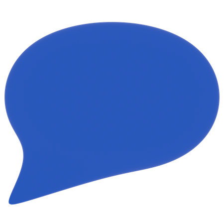 Speech Bubble  3D Icon