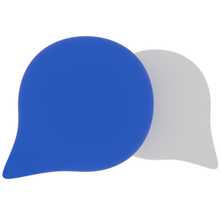 Speech Bubble  3D Icon