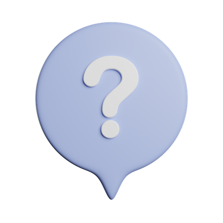 Speech Bubble  3D Icon