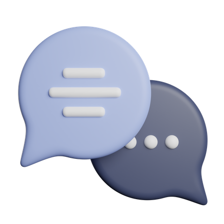 Speech Bubble  3D Icon