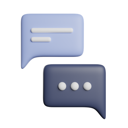Speech Bubble  3D Icon