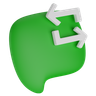 speech 3d logo
