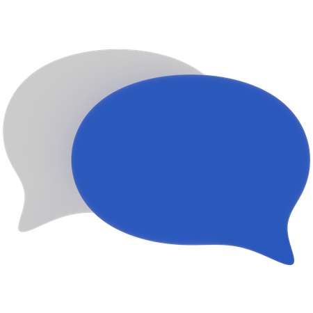 Speech Bubble 3D Icon