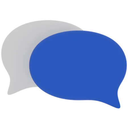 Speech Bubble 3D Icon
