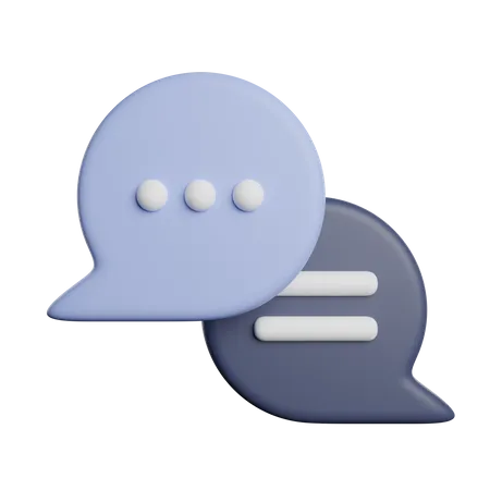 Speech Bubble  3D Icon