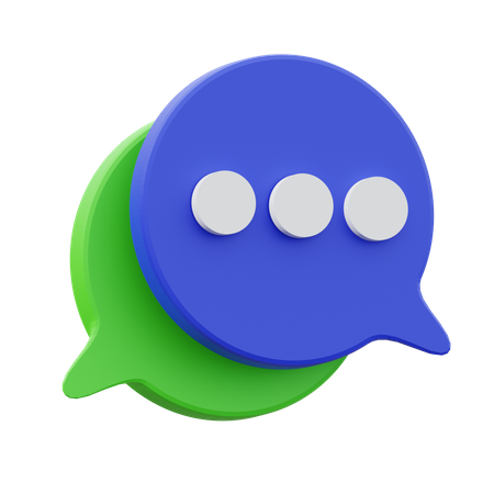 Speech Bubble  3D Icon