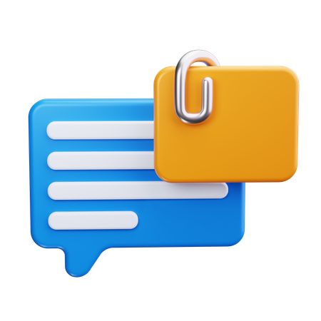 Speech Note  3D Icon